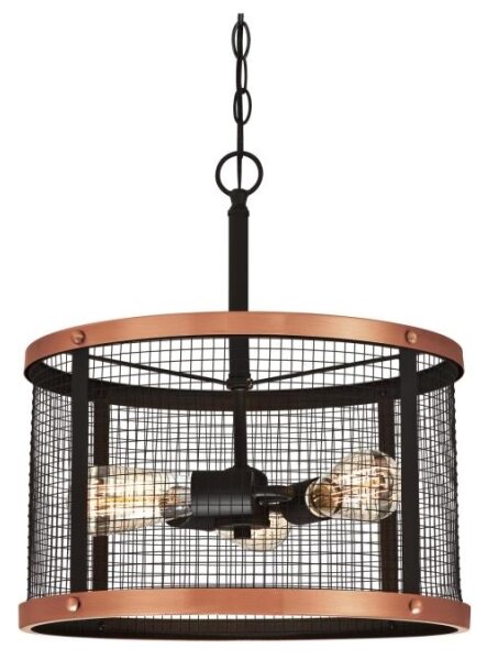 Westinghouse 63327 - Lustr na řetězu EMELIE 3xE27/60W/230V