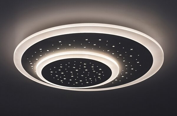 Rabalux 3264 LED stropní svítidlo Taneli 1x47W | 2440lm | 3000-6000K - stmívatelné, dálkové ovládání, bílá