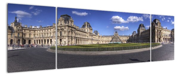 Muzeum Louvre - obraz (170x50cm)
