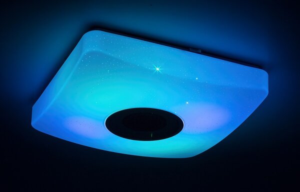 Rabalux 4682 LED stropní svítidlo Murry 1x18W | 1350lm | 3000-6000K | RGB - dálkové ovládání, časovač, stmívatelné, bílá