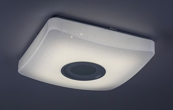 Rabalux 4682 LED stropní svítidlo Murry 1x18W | 1350lm | 3000-6000K | RGB - dálkové ovládání, časovač, stmívatelné, bílá