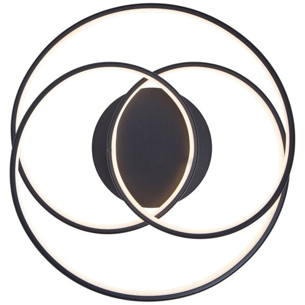 Brilliant G96894/06 Stropní LED svítidlo LABYRINTH černé