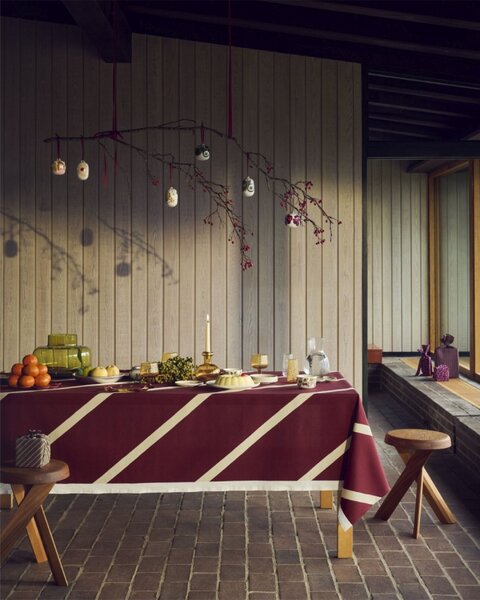 Marimekko Ozdoba Unikko, růžovo-zlatá