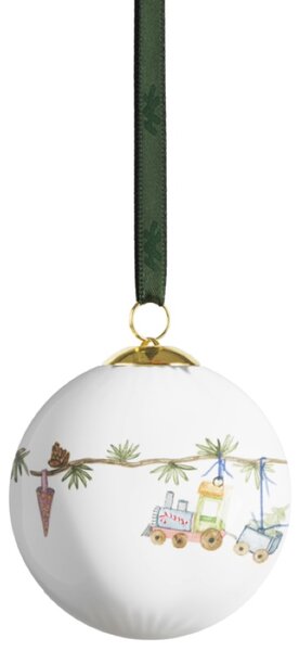 Kähler Design Porcelánová vánoční baňka Hammershøi Christmas - 2024 KD530