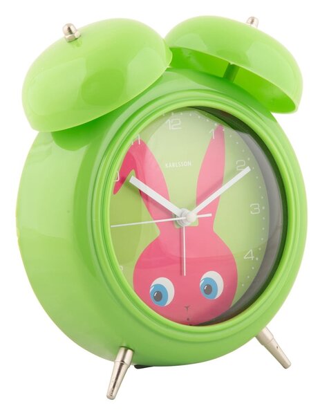Dětský budík ø 15 cm Peekaboo Bunny – Karlsson