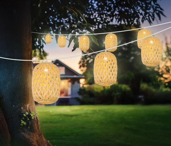 Globo 36129-8 - LED Solární řetěz LED/0,06W/3V 650 cm IP44
