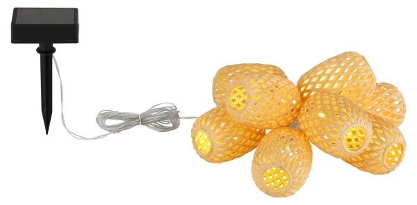 Globo 36129-8 - LED Solární řetěz LED/0,06W/3V 650 cm IP44