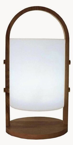 Přenosná interiérová/exteriérová stolní LED lampa Woody