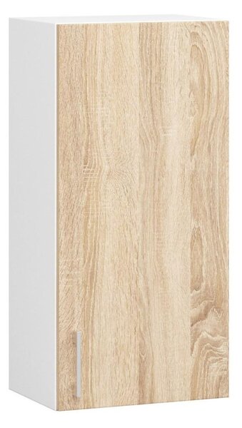 Kuchyňská sestava 180 cm Lula TYP1 C (bílá + dub sonoma)