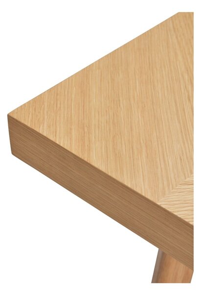 Jídelní stůl v dekoru dubu 80x160 cm Herringbone – Hübsch