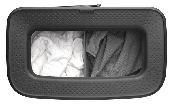 Matně černý kovový koš na prádlo 90 l Bo Hi – Brabantia