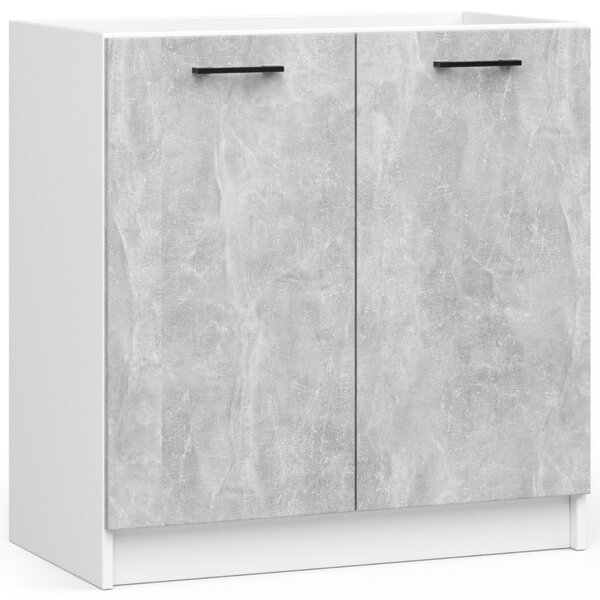 Kuchyňská sestava 180 cm Ozara C (beton). Akce -10%
