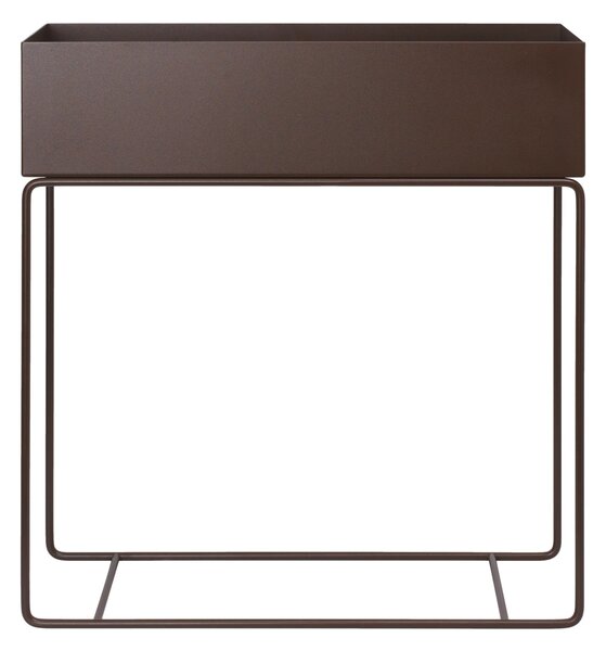 FERM LIVING Truhlík Plant Box, Dark Chocolate