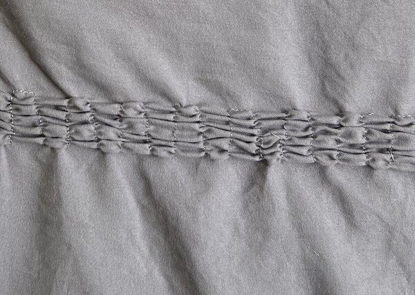 Textil Antilo Šedý přehoz Provenza Perla, 250x270 cm, sada se 2 povlaky na polštáře