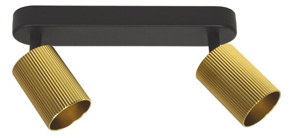 Bodové svítidlo ELAN 2xGU10/30W/230V zlatá/černá