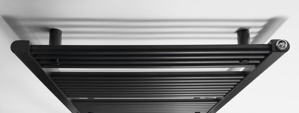 Aqualine Aqualine, DIRECT topné těleso s bočním připojením 600x960 mm, černá matná, ILR96B