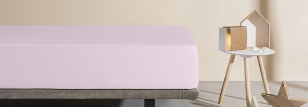 Velfont Respira nepropustné prostěradlo 120x200 cm - bledě růžová