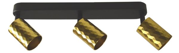 Bodové svítidlo FAMA 3xGU10/30W/230V zlatá/černá