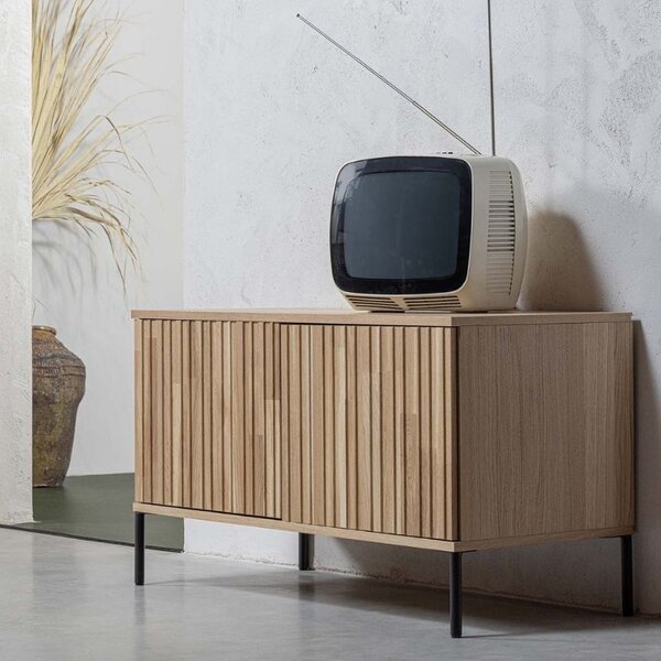 WOOOD Dubový TV stolek Gravia 100 x 44 cm