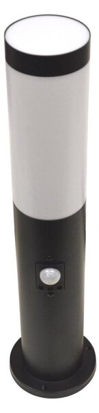 Venkovní lampa se senzorem LOPPA 1xE27/60W/230V 45 cm IP44 černá