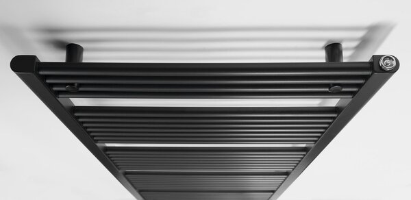 Aqualine Aqualine, DIRECT topné těleso s bočním připojením 600x1680 mm, černá matná, ILR66B