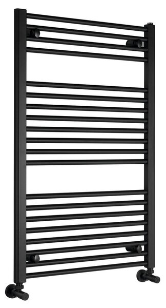 Aqualine Aqualine, DIRECT topné těleso s bočním připojením 600x960 mm, černá matná, ILR96B