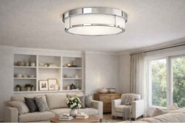 Open Design OR84948- Stropní svítidlo ROMI 3xE14/12W/230V pr. 40 cm lesklý chrom