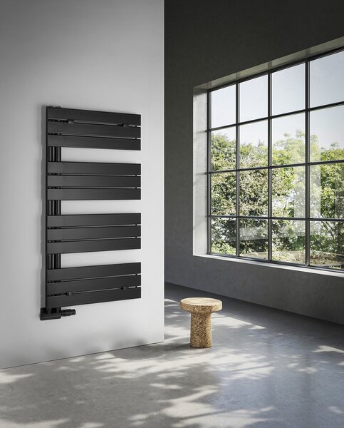 Aqualine Aqualine, MYTHOS topné těleso 500x1130 mm, černá mat, LLM511B