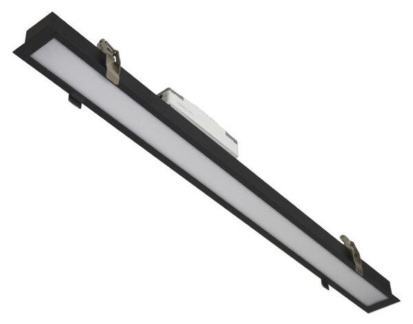 LED Stropní svítidlo REDOM LED/24W/230V 4000K 60 cm černá