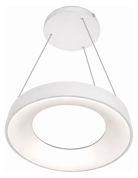 LED Lustr na lanku DRAX LED/32W/230V 4000K pr. 38 cm bílá