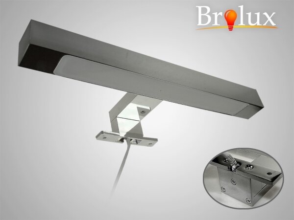LED Koupelnové osvětlení zrcadla ENGIS LED/7,2W/230V 30 cm IP44 lesklý chrom