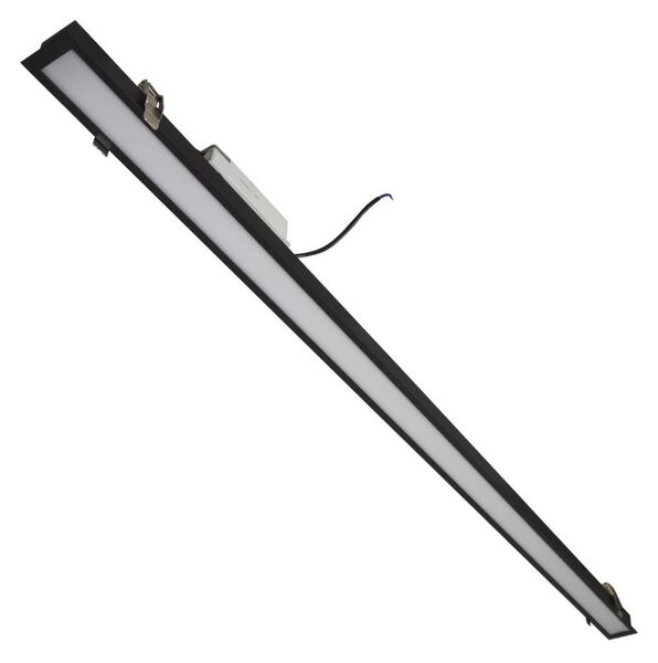 LED Stropní svítidlo REDOM LED/42W/230V 4000K 120 cm černá