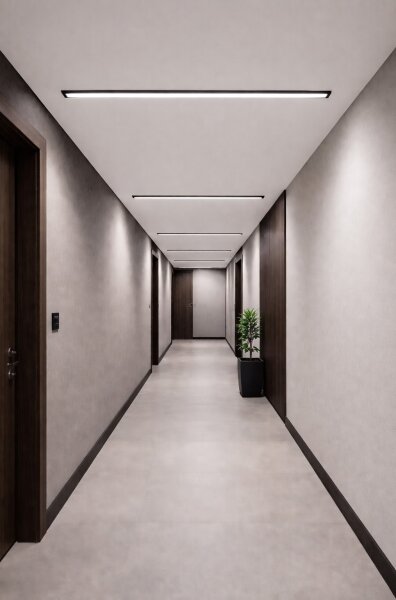 LED Stropní svítidlo REDOM LED/24W/230V 4000K 60 cm černá