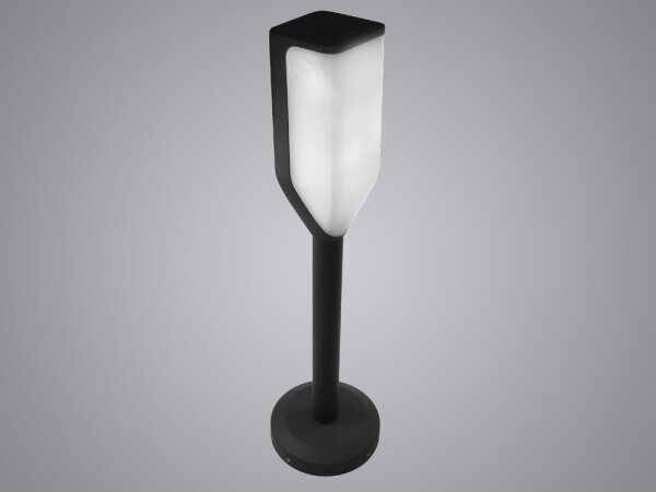 LED Venkovní lampa SAVEN LED/6W/230V 50 cm IP54 černá