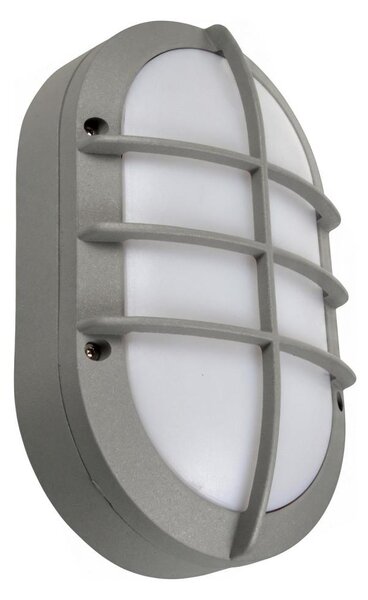 LED Venkovní nástěnné svítidlo FRAY LED/8W/230V IP54 šedá