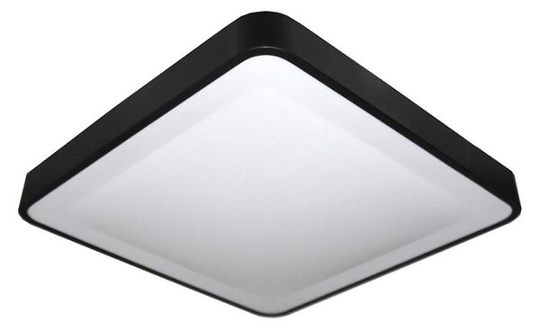 LED Stropní svítidlo se senzorem WILTON LED/24W/230V 4000K 33x33 cm černá