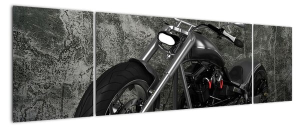 Obrázek motorky - moderní obraz (170x50cm)
