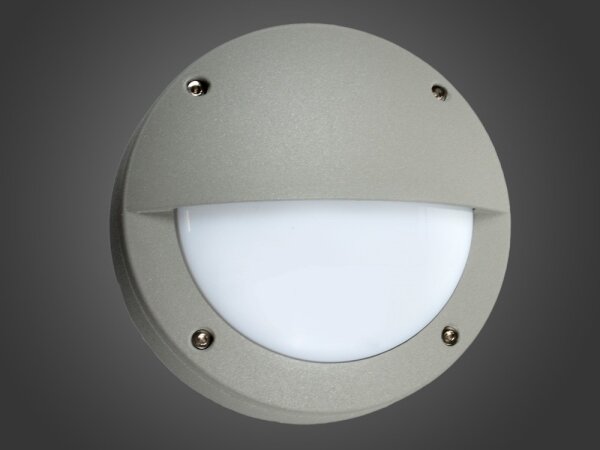 LED Venkovní nástěnné svítidlo JORDI LED/3W/230V IP54 šedá