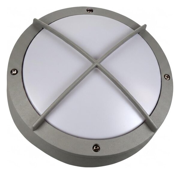 LED Venkovní nástěnné svítidlo FRODA LED/12W/230V IP54 šedá