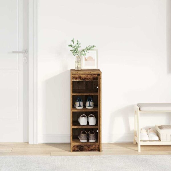 Botník old wood 29,5x34x76 cm kompozitní dřevo