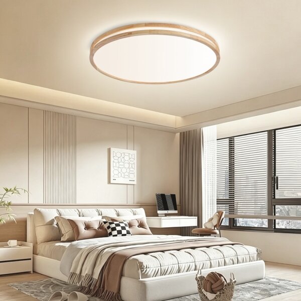 Brilagi - LED Stmív. svítidlo MOLINA LED/100W/230V 3000-6000K dub pr. 80 cm +DO