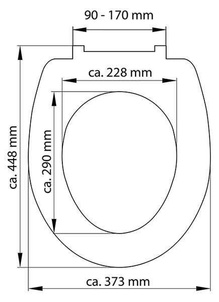 Eisl Sanitär WC prkénko Duroplast Soft Close Sailing 82148