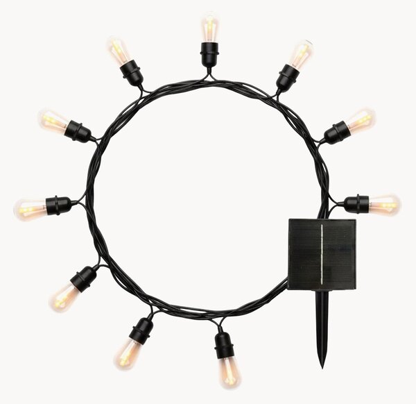 Solární světelný LED řetěz Flame
