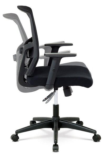 Vikio Kancelářská židle látka černá houpací mechanismus AKZ136C