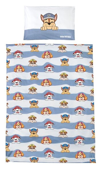 Bavlněné dětské povlečení do postýlky 100x135 cm Paw Patrol – Roba