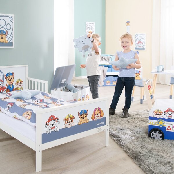 Bavlněné dětské povlečení do postýlky 100x135 cm Paw Patrol – Roba