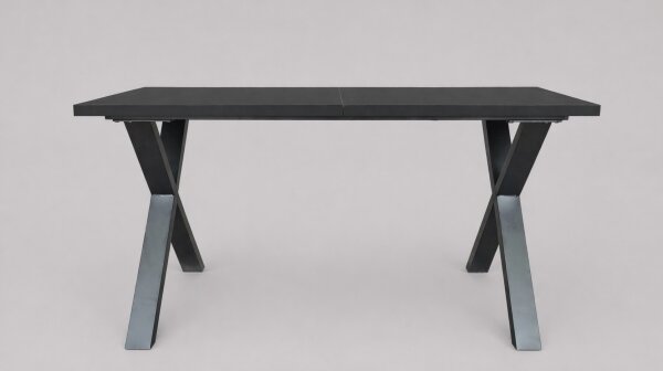 Rozkládací jídelní stůl DOMO 150/190x80 cm černá