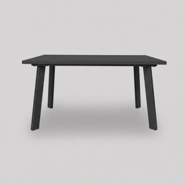 Rozkládací jídelní stůl KERNO 150/190x80 cm černá