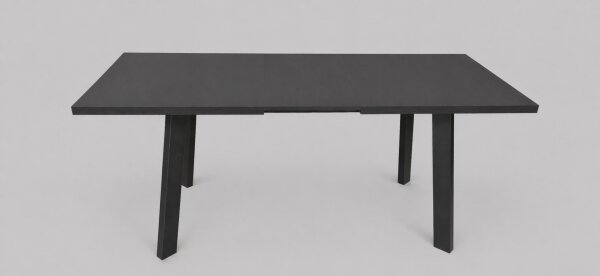 Rozkládací jídelní stůl KERNO 150/190x80 cm černá