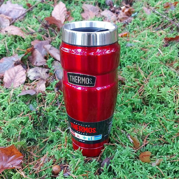Thermos Termohrnek nerezový těsnící 0,47l červený